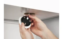 1202 12V Möbelspotlight 3000K 4,7W Borstad Stål IP44