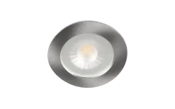 1202 12V Möbelspotlight 3000K 4,7W Borstad Stål IP44