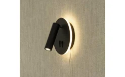 Ace Vägglampa LED 6+3W 3000K Svart