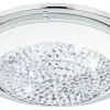 Acolla Plafond 29cm LED 3000K 11W Krom/Kristall
