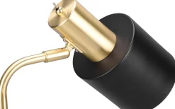 Adam Skrivbordslampa E14 mattsvart/mattmässing