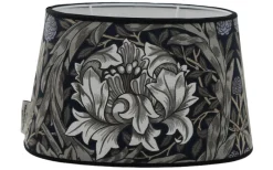 Africa Marigold Velvet Oval Lampskärm 30cm Cornflower William Morris