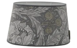 Africa Marigold Velvet Oval Lampskärm 30cm Limestone William Morris