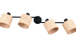 Aimee Spotlight 4-delad E14 naturfärg/bast