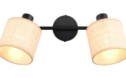 Aimee Spotlight 2-delad E14 naturfärg/bast