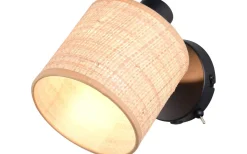 Aimee Spotlight E14 naturfärg/bast