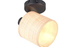 Aimee Spotlight E14 naturfärg/bast