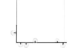 Air 73 Taklampa Svart