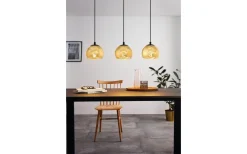 Albaraccin Taklampa 78cm Svart/Guld