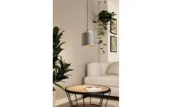 Albariza Fönsterlampa 19cm Cappuccino/Guld