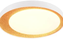 Aleta Plafond LED guld/vit