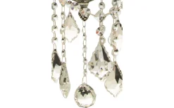 Allington Kristallkrona 60cm 9L Antiksilver