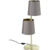 Almeida 2 Bordslampa 61cm Borstad Mässing