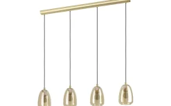 Alobrase Taklampa 108cm Borstad Mässing