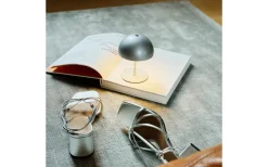 Along Uppladdningsbar Bordslampa 2-Pack Silver