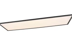 Alpha Plafond LED 119x29cm mattsvart