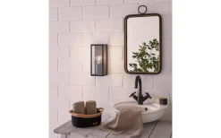 Amezola 1L Vägglampa Svart IP44