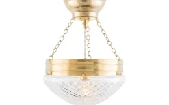 Ampelskärm 300 - Klart kristallglas