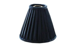 Anastacia Plisserad Takskärm Ø45cm Mörkblå