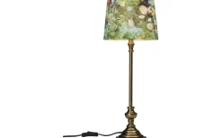 Andrea Bordslampa 53cm Antikmässing/Grön