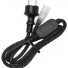Anslutningskabel 1,5m till M1 LEDstrip 230V IP44