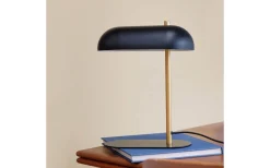 Arch Skrivbordslampa 36cm Mattsvart/Mässing