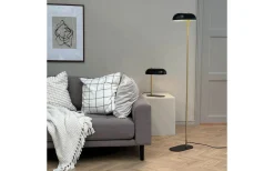 Arch Skrivbordslampa 36cm Mattsvart/Mässing