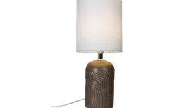 Archie Bordslampa 35,5cm Brun/Vit