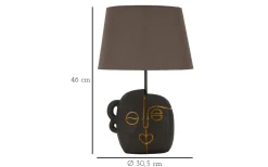 Arco Bordslampa 46cm Brun