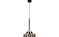 Arcoli Taklampa 3L 23cm Svart