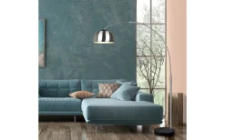 Argentina Golvlampa E27 borstat stål