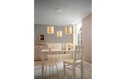 Arnhem Taklampa 96cm 3L Vit/Natur