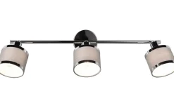 Arosa Spotlight 3-delad E14 krom/grå