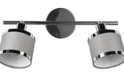Arosa Spotlight 2-delad E14 krom/grå