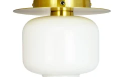 Arp Plafond 25cm Opal/Mässing