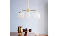 Arp Takkrona 54cm 3 Kupor Opal/Mässing