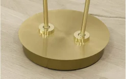 Artic Golvlampa Dubbel 137cm LED 2x6W 3000K Matt Mässing