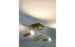 Artic Takspotlight 66cm LED 3x6W 3000K Matt Mässing