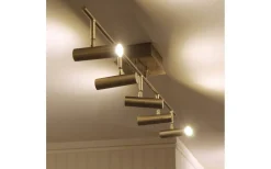 Artic Takspotlight 106cm LED 5x6W 3000K Matt Mässing