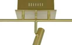 Artic Takspotlight 106cm LED 5x6W 3000K Matt Mässing