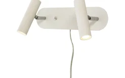 Artic Vägglampa Dubbel 30cm LED 2x6W 3000K Vit