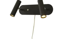 Artic Vägglampa Dubbel 30cm LED 2x6W 3000K Svart