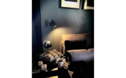 Artic Vägglampa LED 6W 3000K Svart/Krom