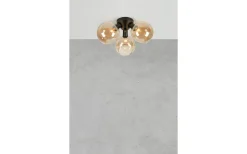 Artis Plafond 40cm Amber/Svart