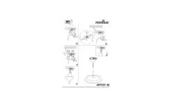 Artist 40 Taklampa Grå