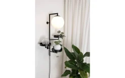 Astoria Vägglampa 62cm G9 Svart