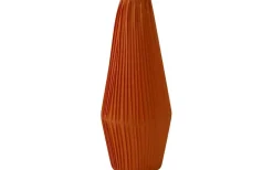 Astrid Plisserad Stilskärm Ø13cm Satin Orange