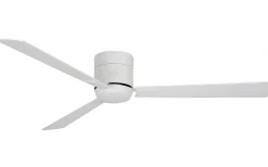 Astro 105cm Takfläkt Vit Motor, Vita/Vitlaserade Ek Blad