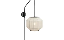 Asuka Vägglampa Beige/Svart