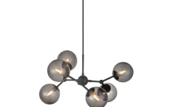 Atom Taklampa 57cm Svart/Smoke